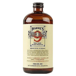 Hoppes 932 No. 9 Bore Cleaner Removes Carbon Powder  Lead Fouling Child Proof Cap  1 Quart 32 oz. Bottle