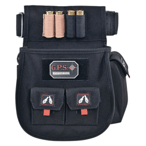 GPS Bags Deluxe Double Shell Pouch Black Polyester Waist Belt