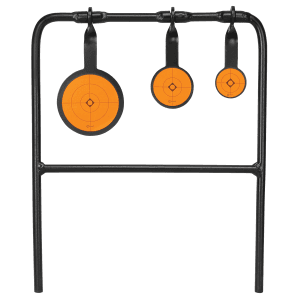 Caldwell Plink n' Swing Triple Spin Steel Impact Targets (Black/Orange)