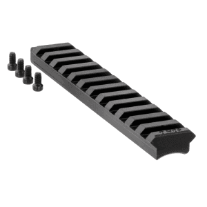 Ruger 90673 Ruger Precision Rimfire 0 MOA Scope Base  Black Anodized