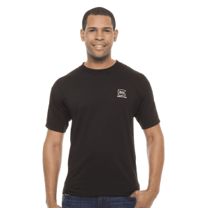 Glock Perfection Logo Men's T-Shirt  Size Medium (Black)