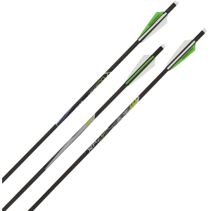 Allen CX600 Carbon Fiber Crossbow Bolts Black 20 3 Pack