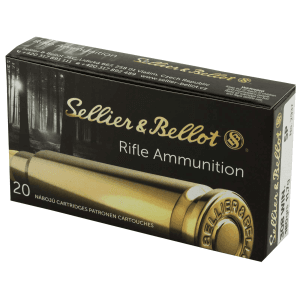 Sellier & Bellot Rifle 308 Win 180 Grain Soft Point (Box)