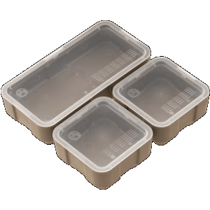 Magpul DAKA Storage Polymer FDE - (1) 2x4 / (2) 2x2 Bins