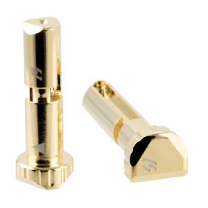 Strike Shift Pins Quick Detach AR15 Gold Steel Shift Pins