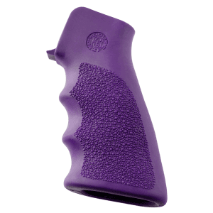 Hogue OverMolded Grip with Finger Grooves Purple Rubber Cobblestone