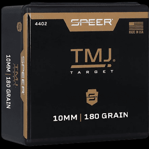 Speer 40 Cal 180gr TMJ Target Ammo 100/Box