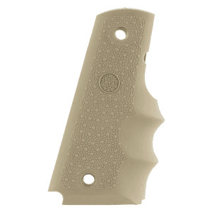 Hogue OverMolded Desert Tan Grip for 1911 Government