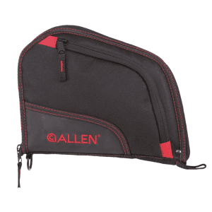 Allen Auto-Fit Handgun Case 9 (Black/Red)