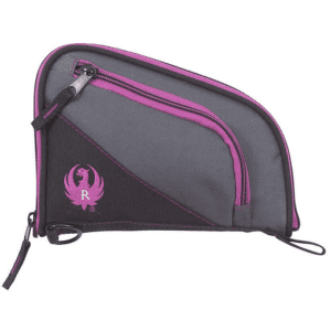 Allen Women's Ruger Tucson Handgun Case - Black/Orchid