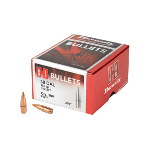 Hornady Traditional 30 Caliber 150 Gr Full Metal Jacket Boat Tail