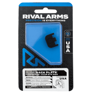 Rival Arms Glock G5 Slide Back Cover Plate Black