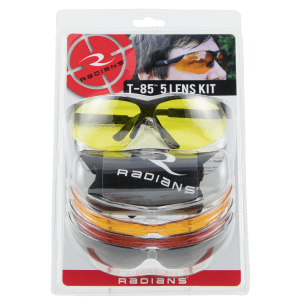Radians T-85 Safety Glasses Kit (5 Lens Kit)