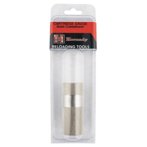 Hornady LockNLoad Cartridge Gauge 6mm Creedmoor Silver
