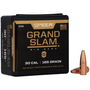 Speer Grand Slam 30 Cal 165gr Soft Point 50/Box