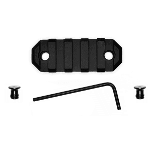 GrovTec US 2.2 5 Slot Black Anodized Keymod Rail