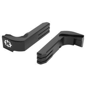 Cross Armory Mag Catch Extended Aluminum for Glock Gen 1-3 Black