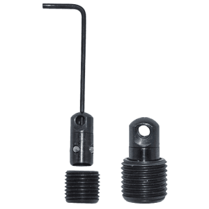 GrovTec Multi Adaptor Black Stainless Steel Swivels