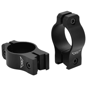 Warne Vapor 1 Medium Matte Aluminum Dovetail Rings 3/8-11mm