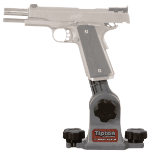 Tipton 558080 1911 Mag Well Vise Block Gun Vise Handgun Firearm GrayRed Polymer