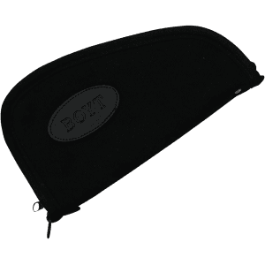 Boyt Harness Canvas Black Handgun Case with Padding and Full Length Zipper PP41BLK