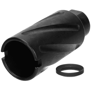 TacFire Fluted Muzzle Brake Black 5/8x24 for 308 AR10