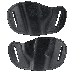 Bulldog Molded Right Hand Small Leather Pistol Belt Slide Holster MLBS