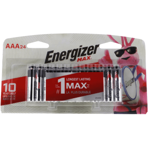 Energizer AAA Max BlackSilver 1.5V Alkaline 24 Pack