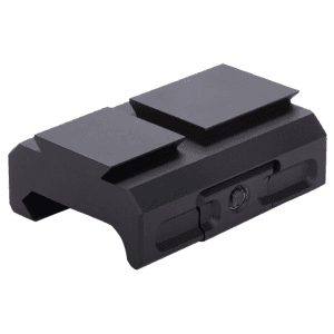 Viridian 9820028 RFX45 Low Mounting Adapter  Black Anodized