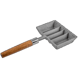 Lee Precision Aluminum Ingot Mold with Wood Handle