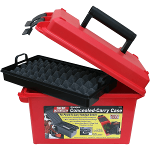 MTM Case-Gard HCC30 Conceal Carry Handgun Case Red