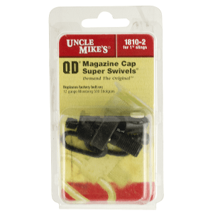 Uncle Mikes Steel Blued Mag Cap Swivel Set for Mossberg 500