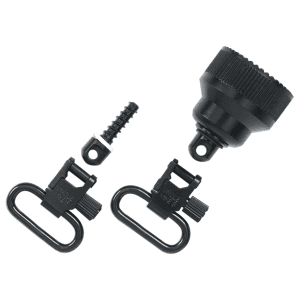 Uncle Mikes  Steel Mag Cap Swivel Set Blued for Remington 870