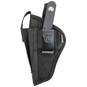 Bulldog Cases Extreme OWB Hip Holster  Ambidextrous  Size 08 (Black)