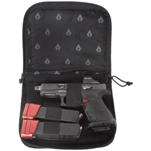 Advance Warrior Solutions  Single Pistol Case Black
