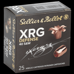 Sellier & Bellot Xrg 40 S&W 130 Grain Solid Copper Hollow Point SB40XA (Box)