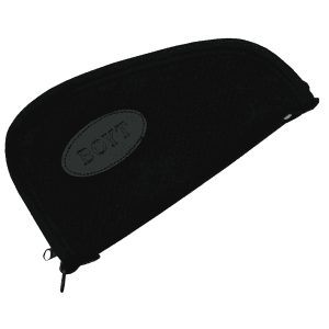 Boyt Harness Black Canvas Handgun Case with Padding and Full Length Zipper 0PP630003