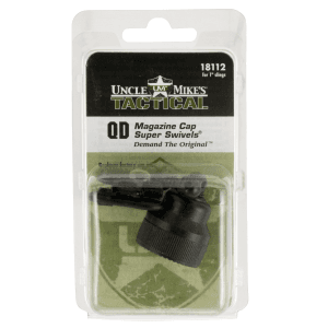 Uncle Mikes Mag Cap Swivel Set Steel Blued for Mossberg 590/835