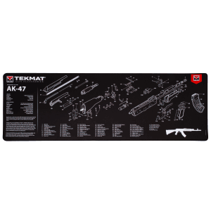 TekMat TEKR44AK47 AK47 Ultra 44 Cleaning Mat AK47 Parts Diagram 15 x 44