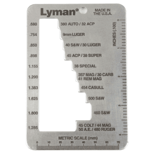 Lyman EZee Case Length Gauge II for Pistols & Revolvers