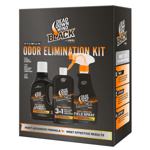 Dead Down Wind (Arcus) Black Odor Eliminator Kit 3 Piece