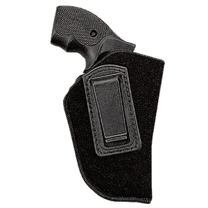 Uncle Mikes Inside The Pants Black Textured Pistol Holster Belt Clip Left Hand Inside-The-Pant Fit For Glock 26 89122