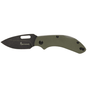 Browning Hidden Hollow Folding Knife 2.25 D2 Blade (OD Green)