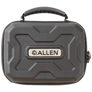 Allen Black Polymer Lockable Handgun Case with Egg Crate Padding 827