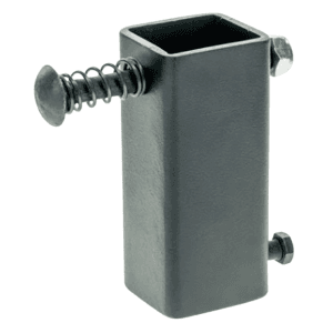 Caldwell 1102669 TPost Plate Hanger Black AR500 Steel Hanging