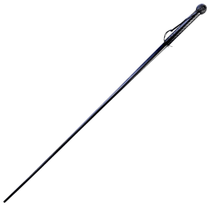 Cold Steel Sjambok Self-Defense Whip Black Polymer Kray-Ex