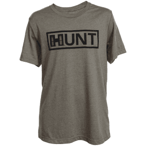 Hornady Men's Hunt Logo T-Shirt  Size Medium (ODGreen)