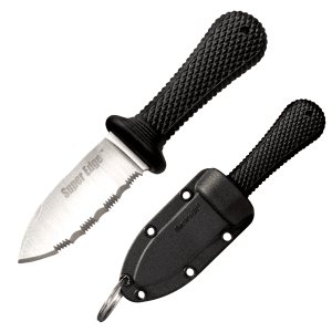 Cold Steel Super Edge Fixed Blade 2 Inch Serrated Knife