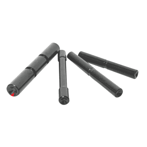 Cross Armory 4-Pin Set Dimpled Black Steel for Glock Gen4