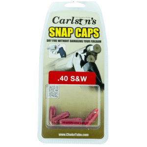 Carlsons Snap Cap 40 S&W Pistol 5-Pack Aluminum (Box)